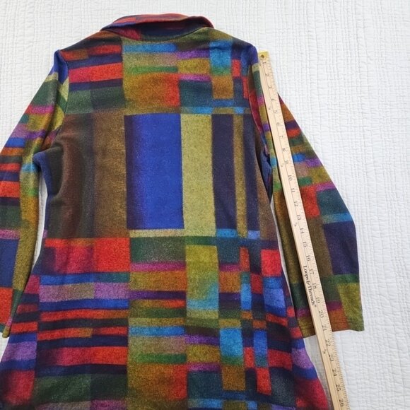 Parsley & Sage Shacket Women's Medium Fall Earth Tones EUC Long Sleeves Pockets - Picture 13 of 16